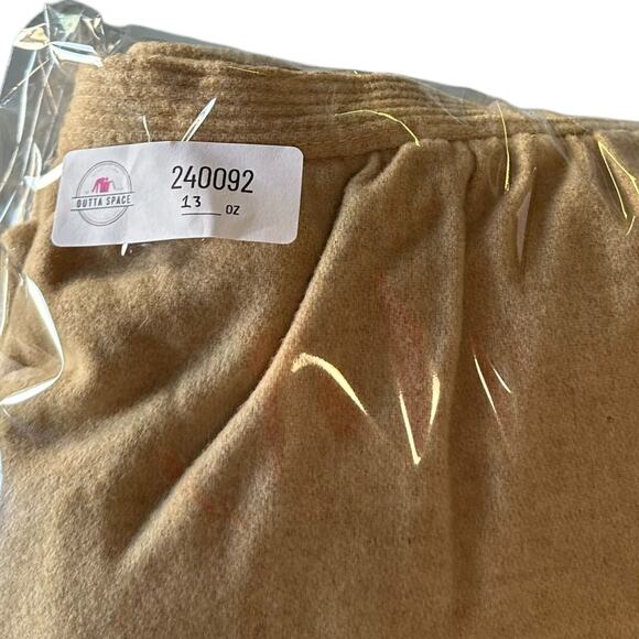 Dalton Vintage Wool and Camel Hair Tan Skirt - Picture 7 of 7